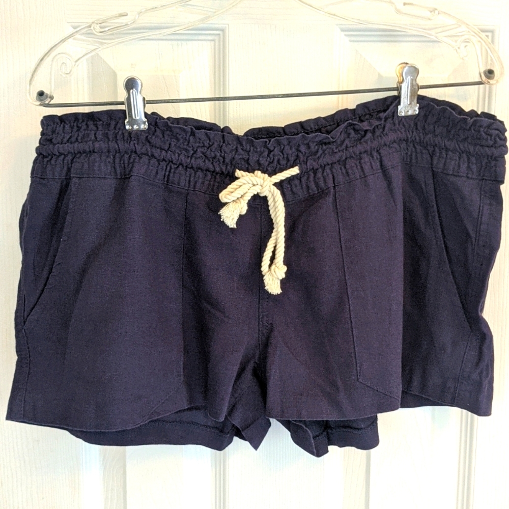 Roxy Oceanside Linen Short Size XL NWT